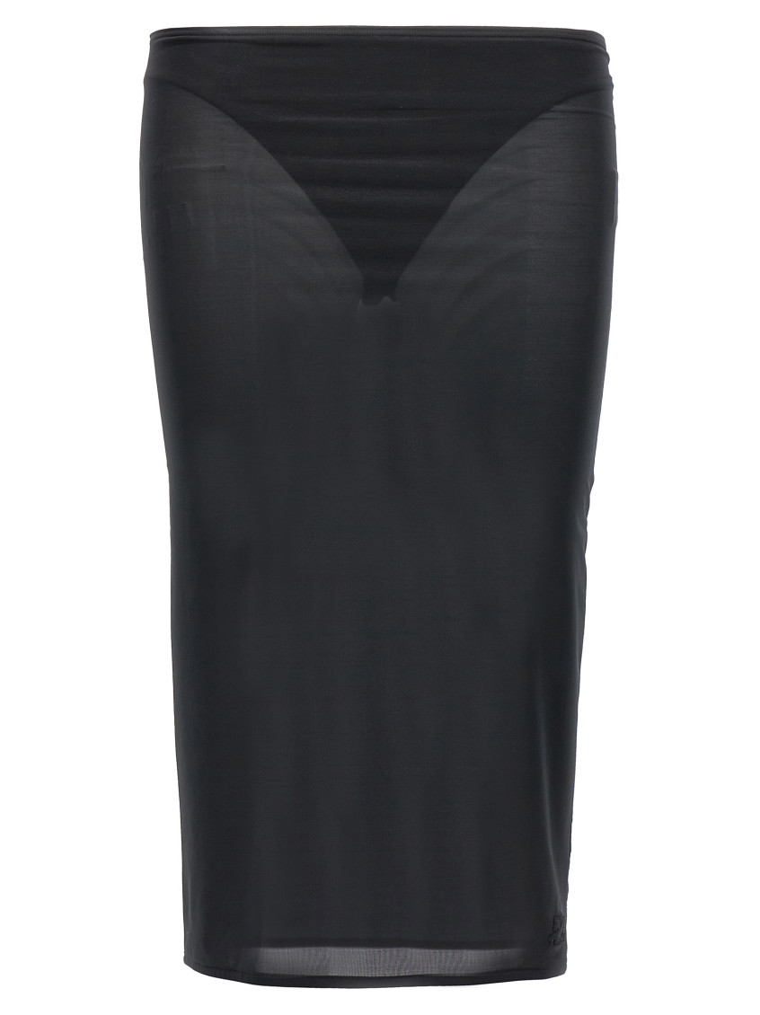 Black Second Skin skirt