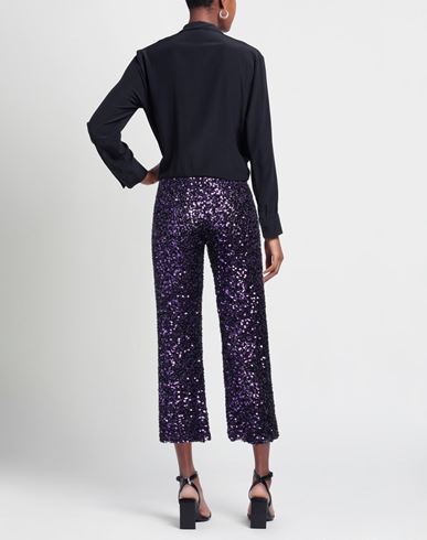 Woman Pants Purple Size XS Polyester, Elastane
