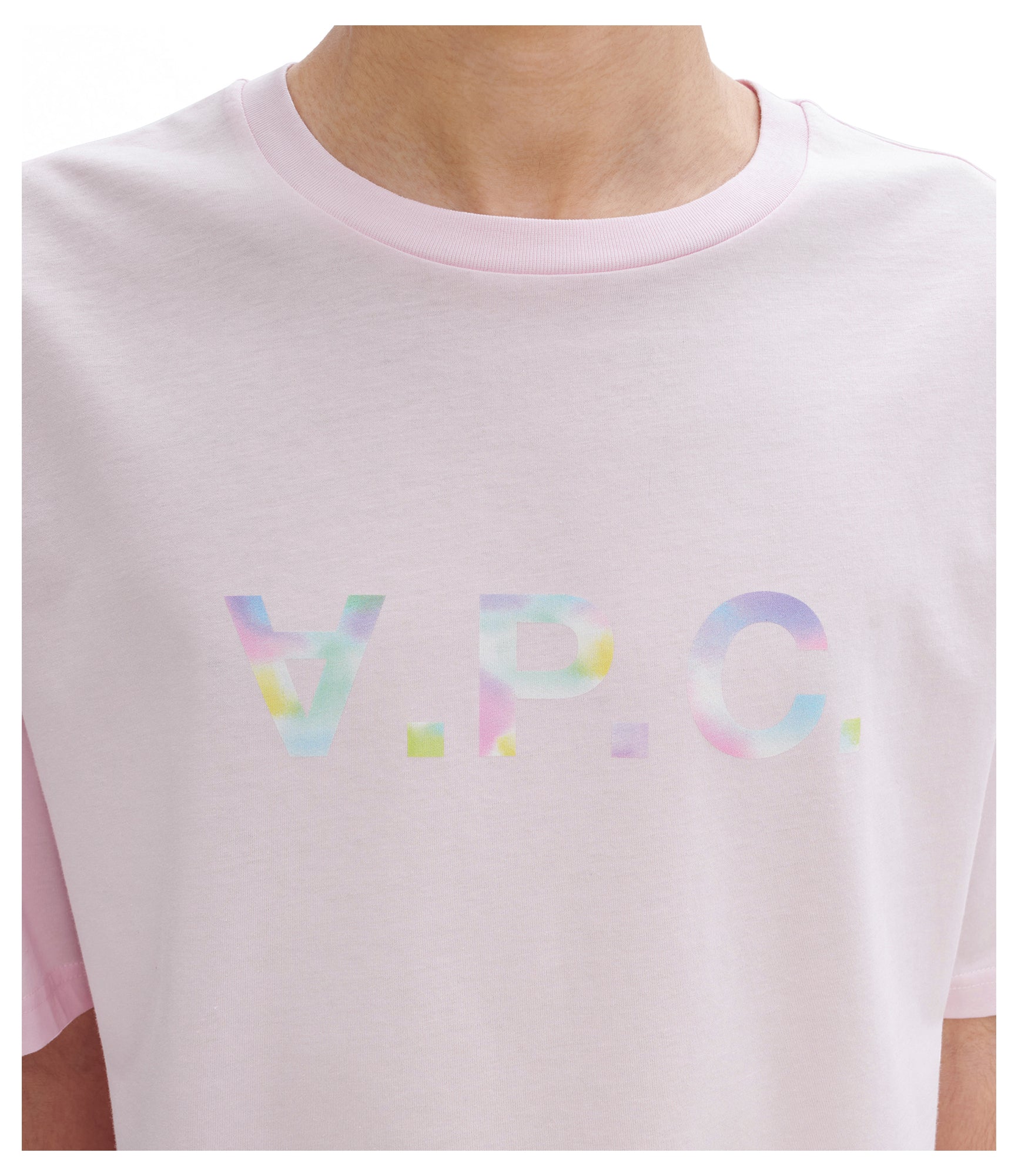 River Print T-shirt FAA - Pink