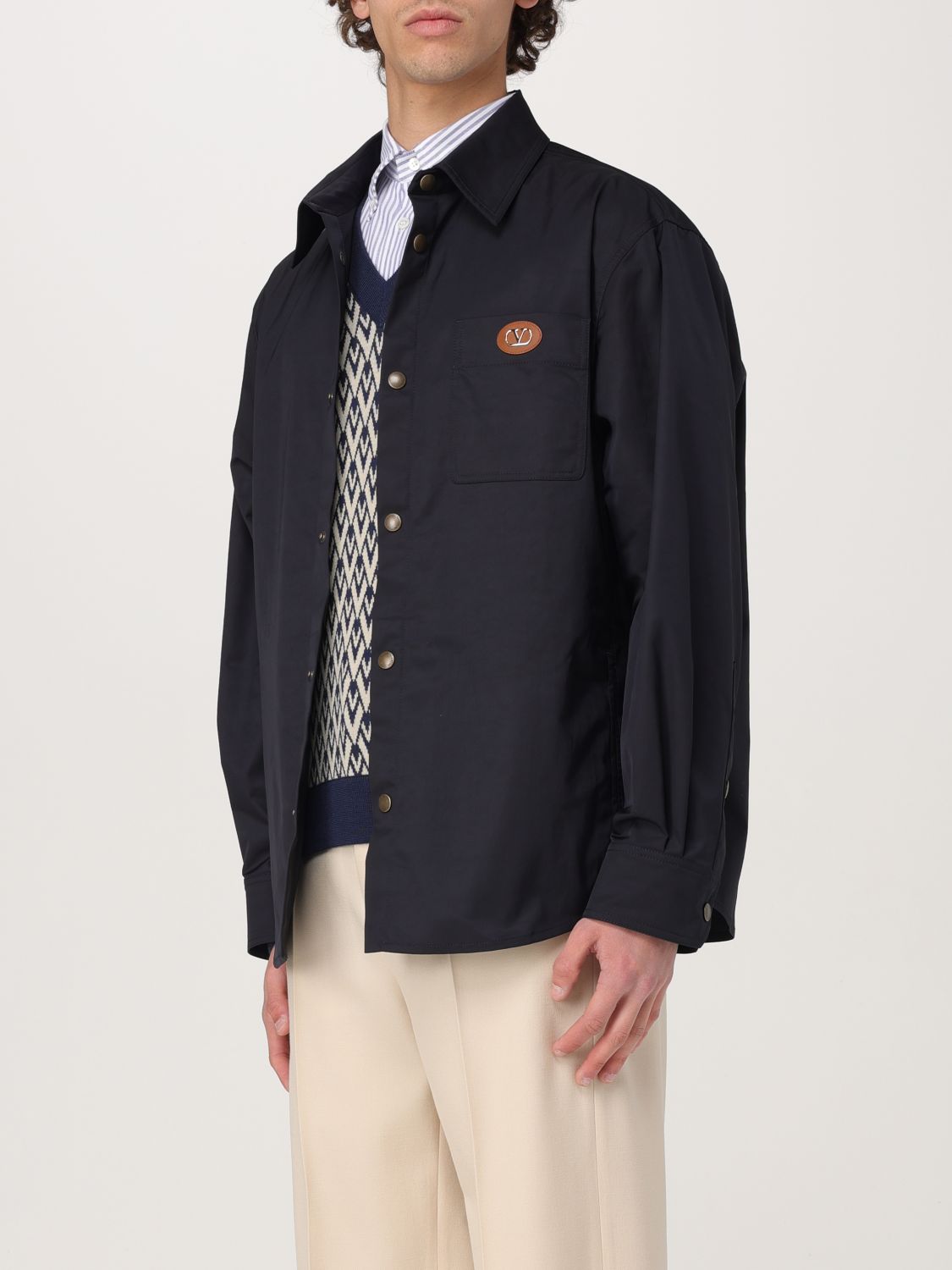 Jacket Men color Navy