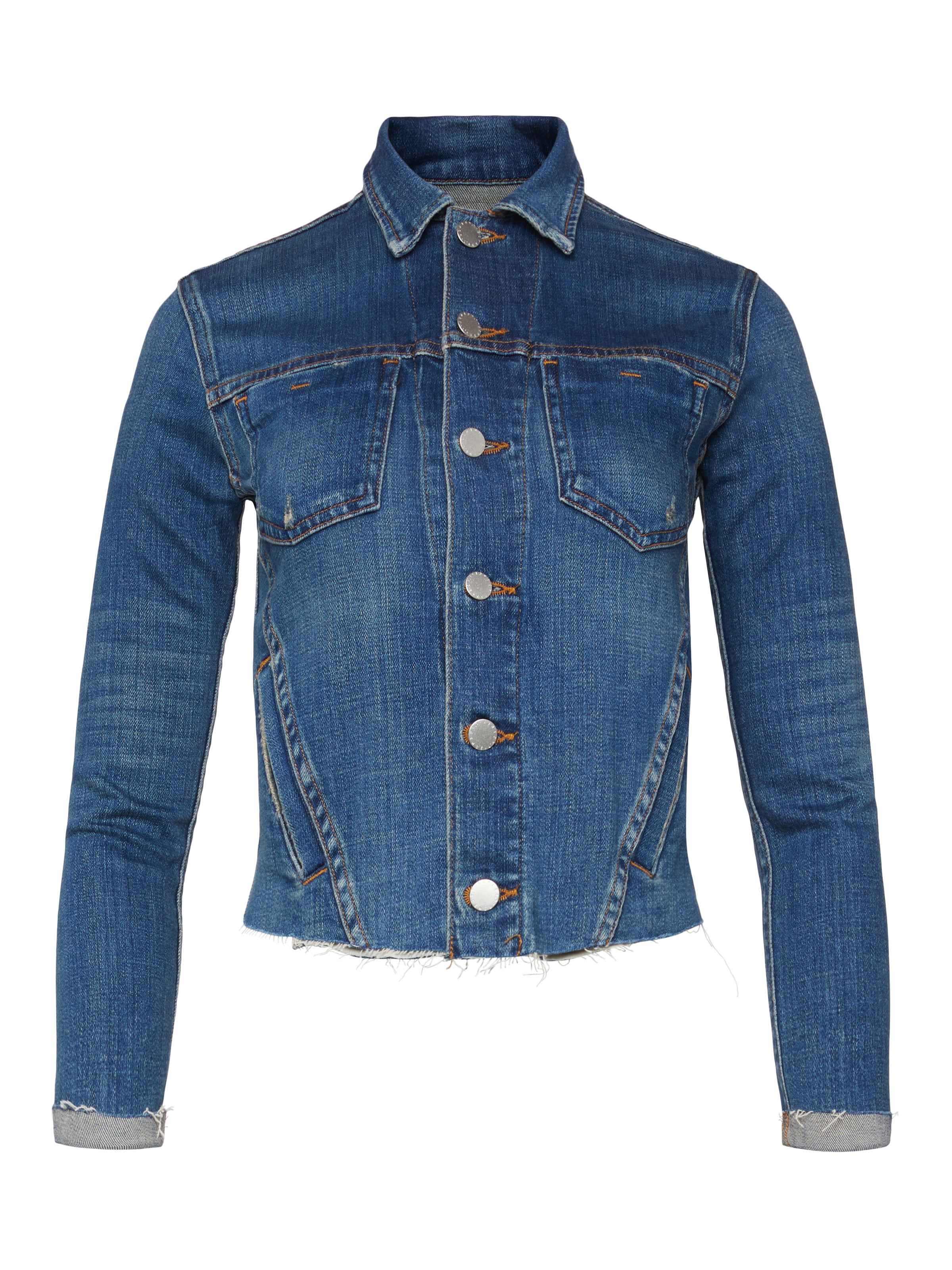 Janelle Denim Jacket In Authentique