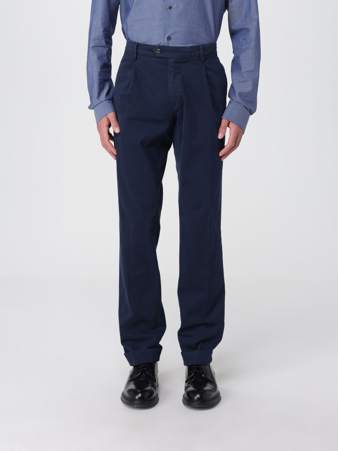 Pants Men color Navy