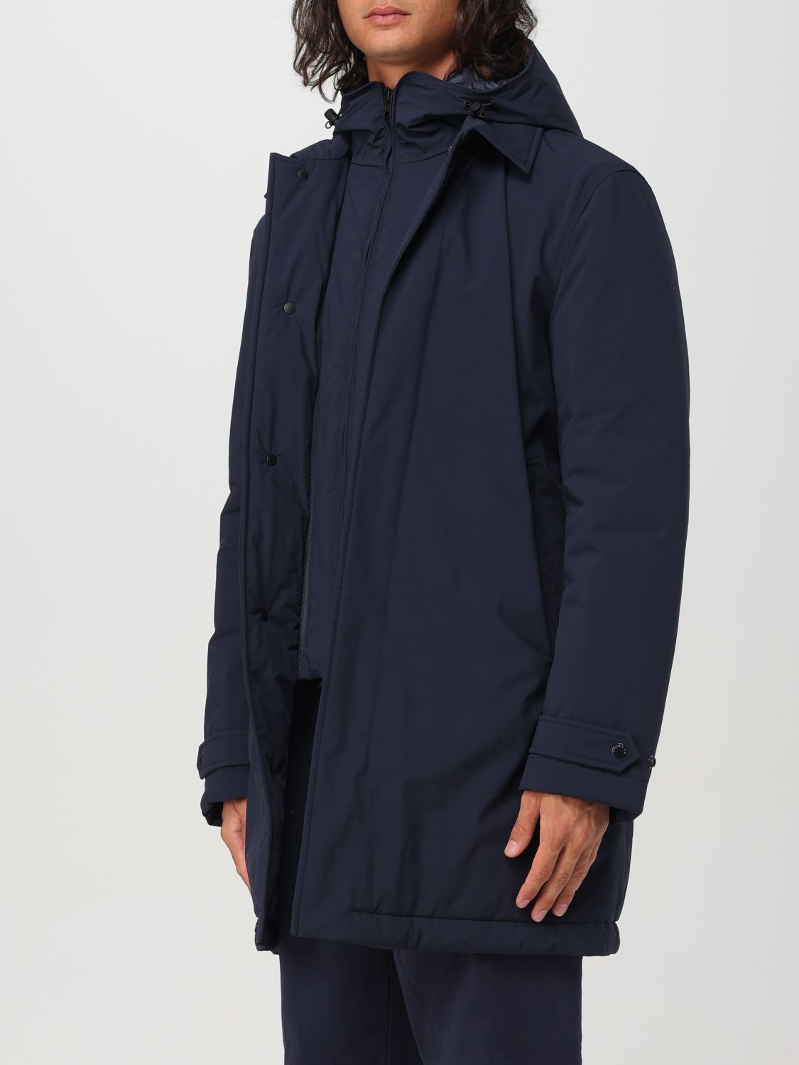 Jacket Men color Blue