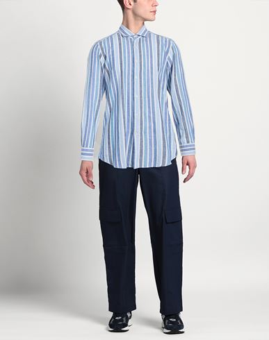 Man Shirt Sky blue Size 15 ½ Cotton, Linen