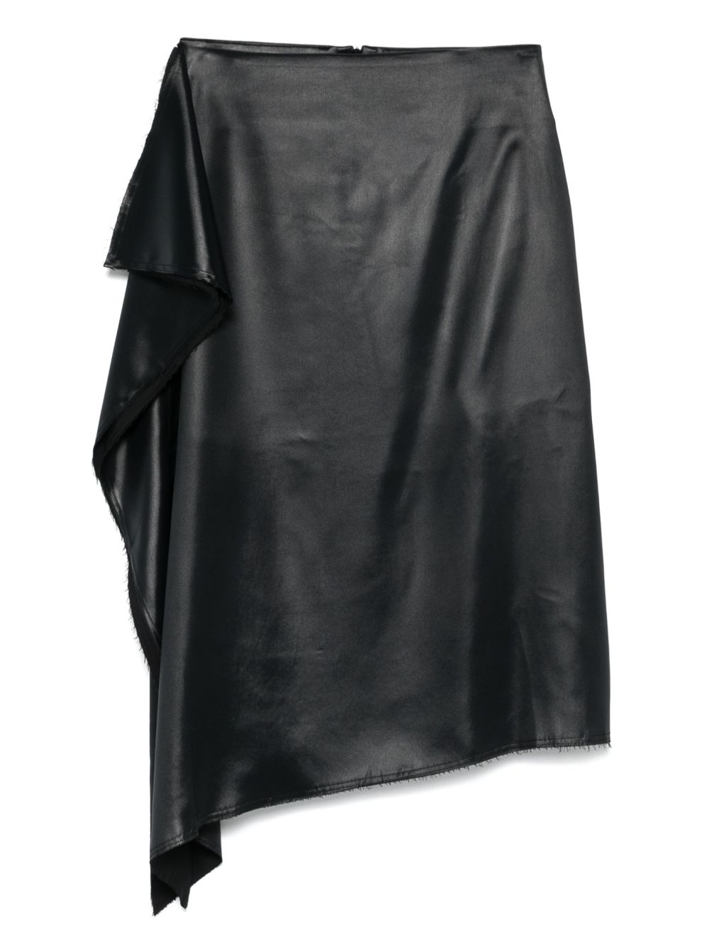 Niccolò Pasqualetti asymmetric skirt - Black
