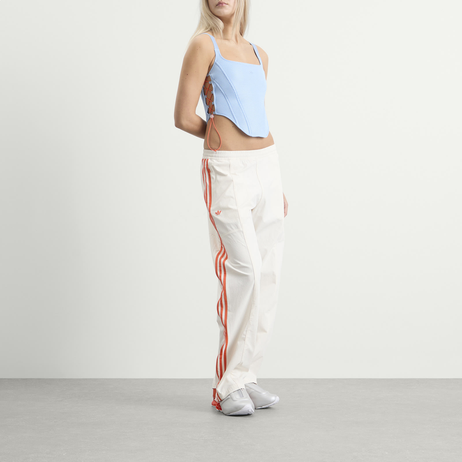 Women's x Miaou Corset Top Clear Blue