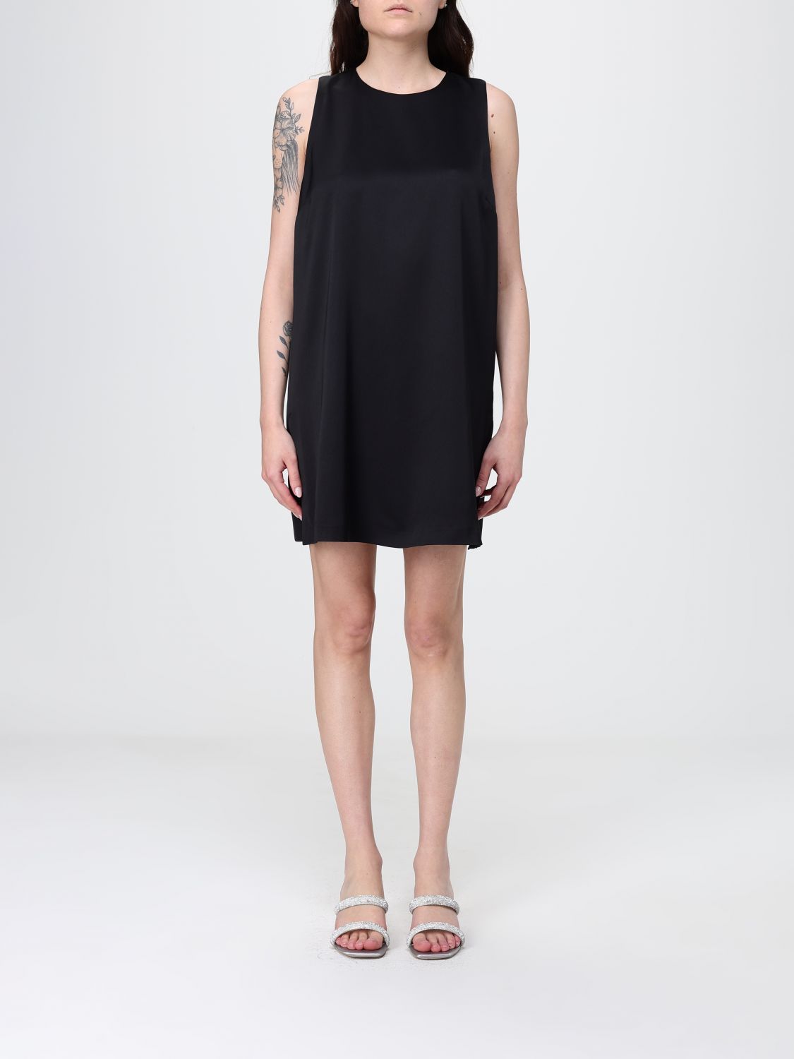 Top Woman color Black