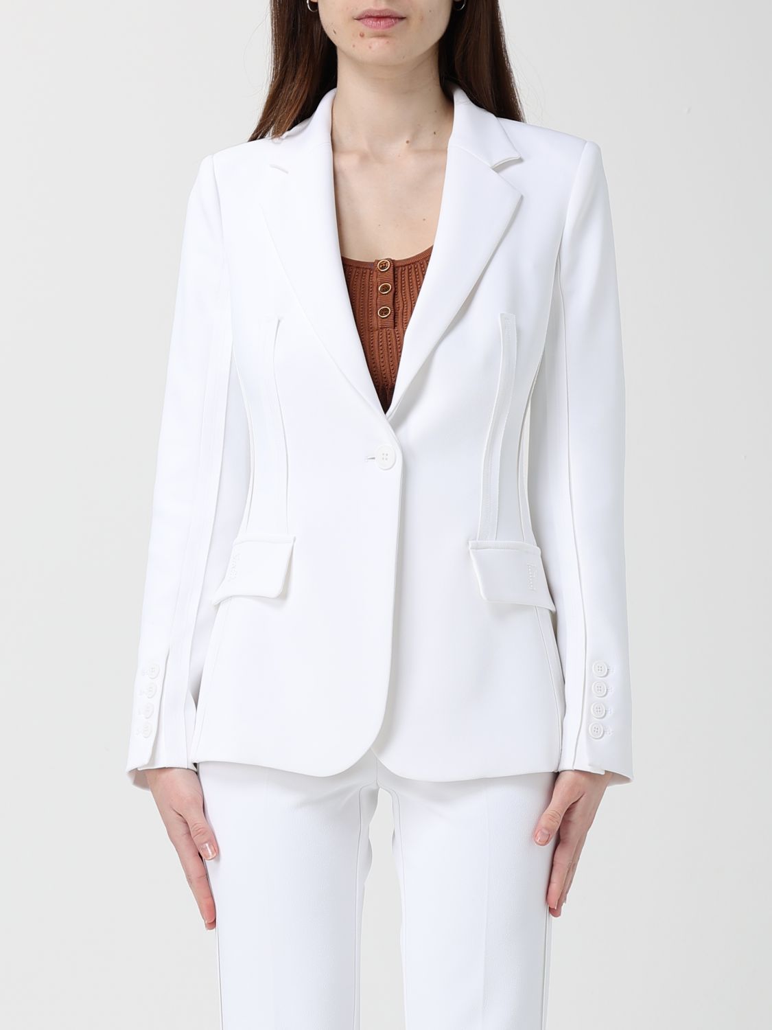 Jacket Woman color White
