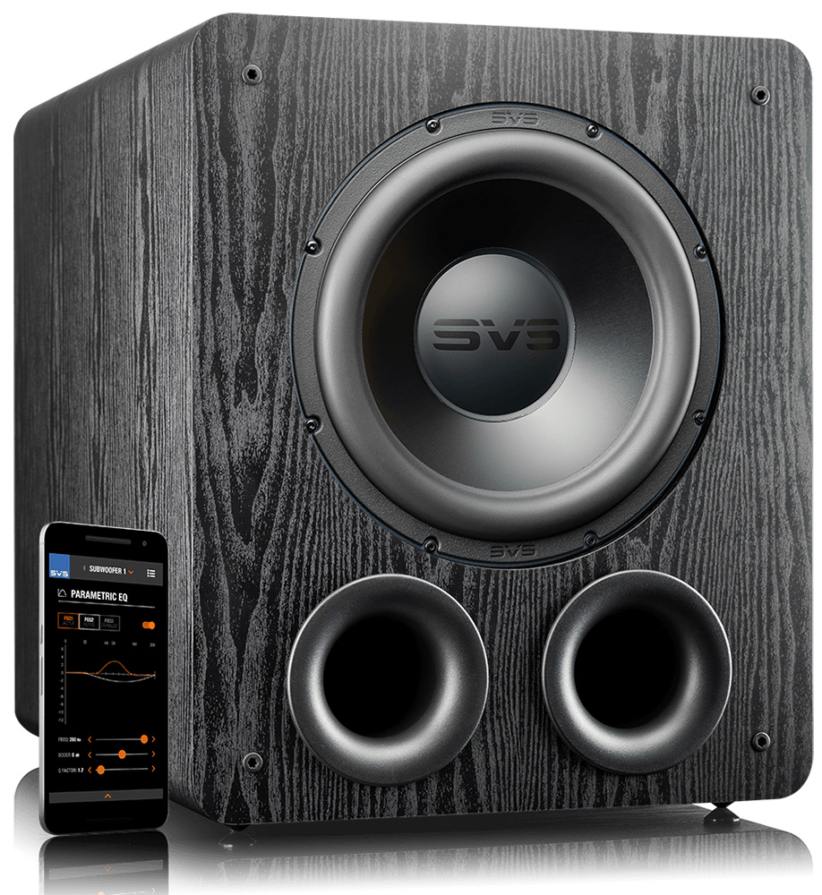 PB-2000 Pro Premium Black Ash Subwoofer