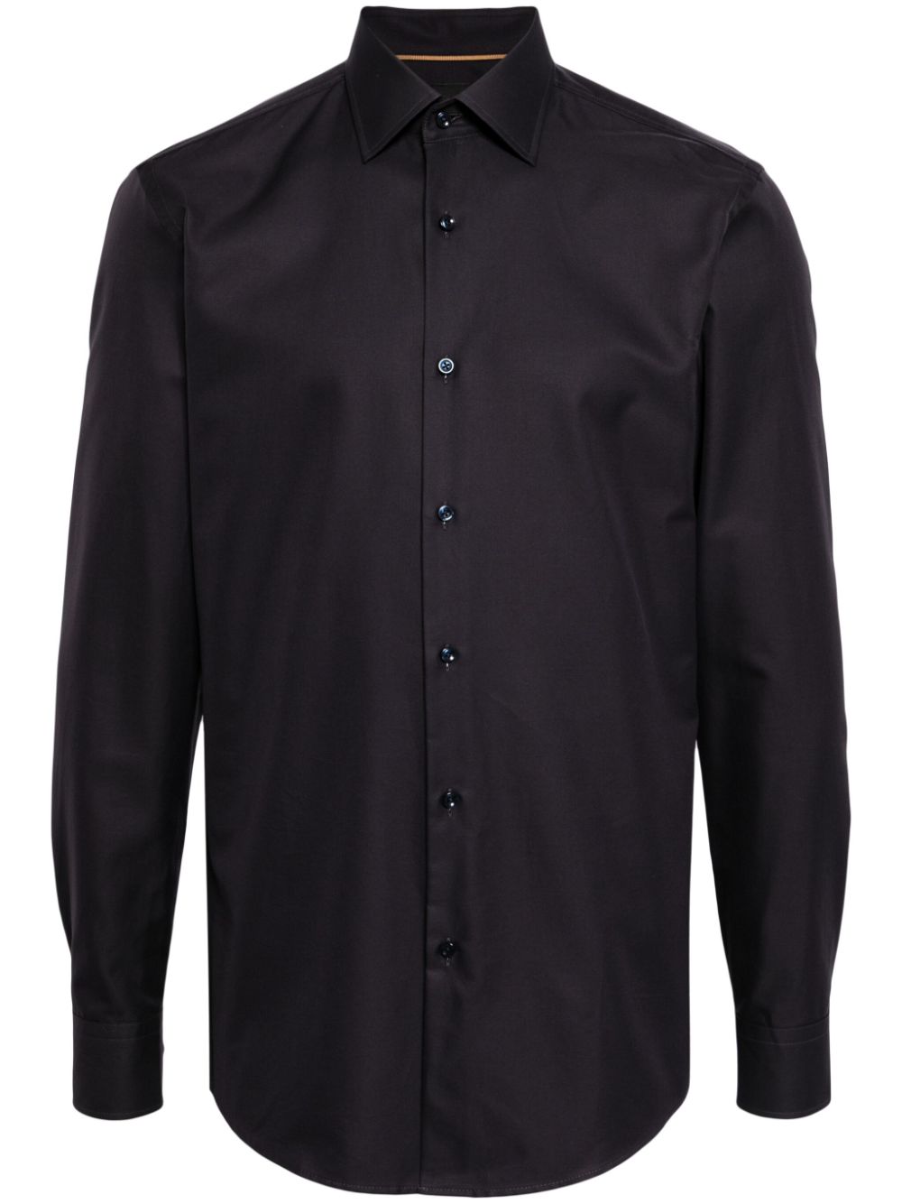 Long-sleeve cotton shirt - Blue