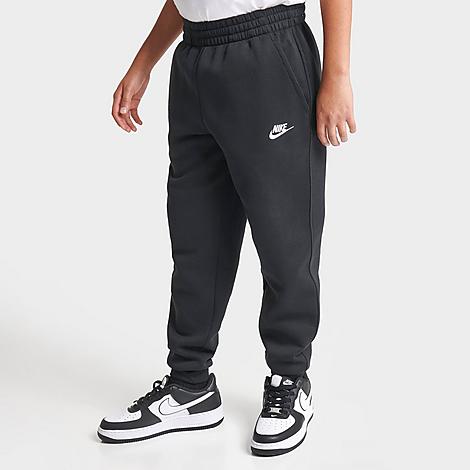 Big Kids Club Fleece Jogger Pants in Black