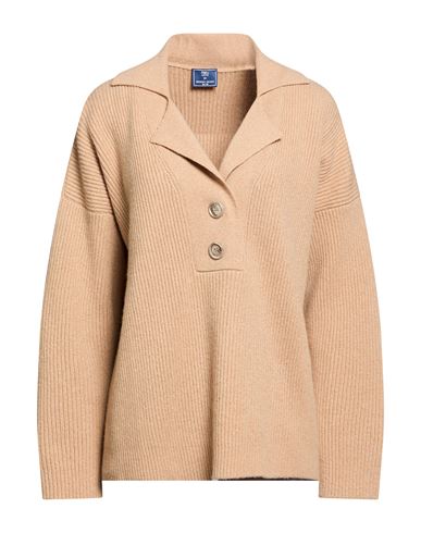 Woman Sweater Sand Size L Cashmere