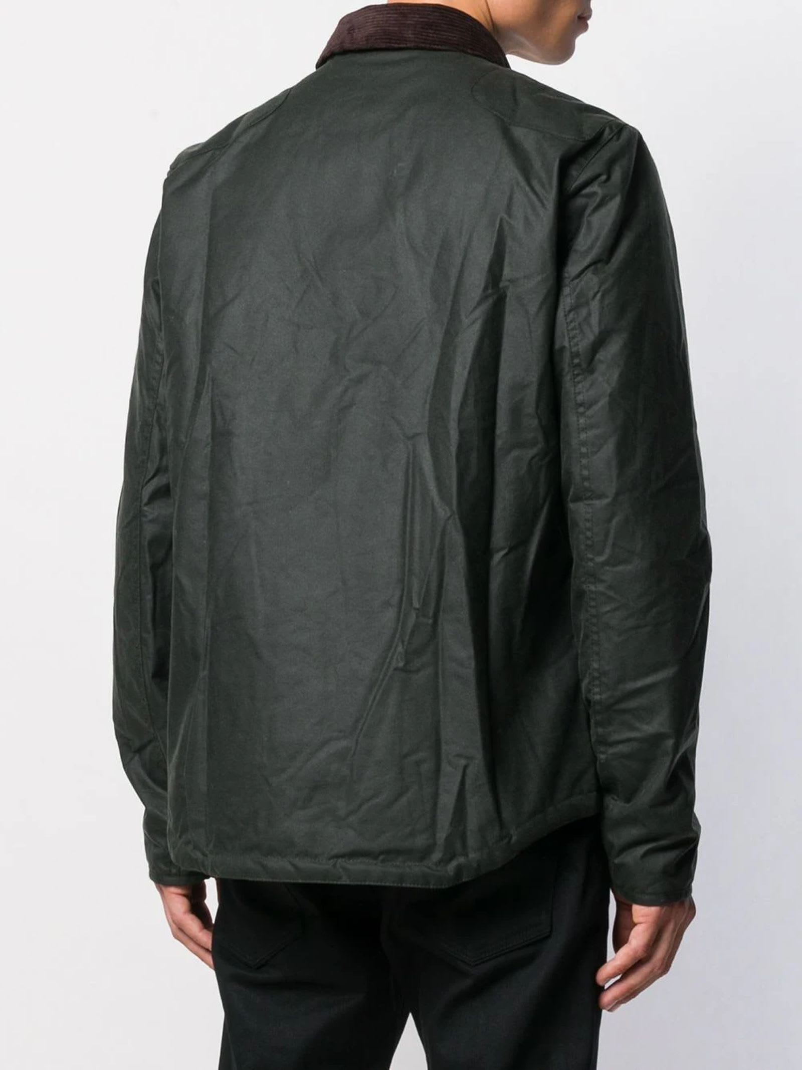 Green Reelin Wax-Coated Jacket