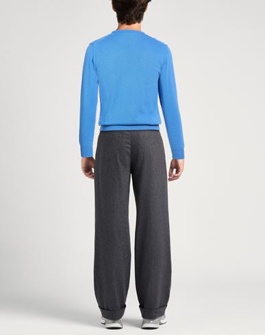 Man Sweater Azure Size M Cotton