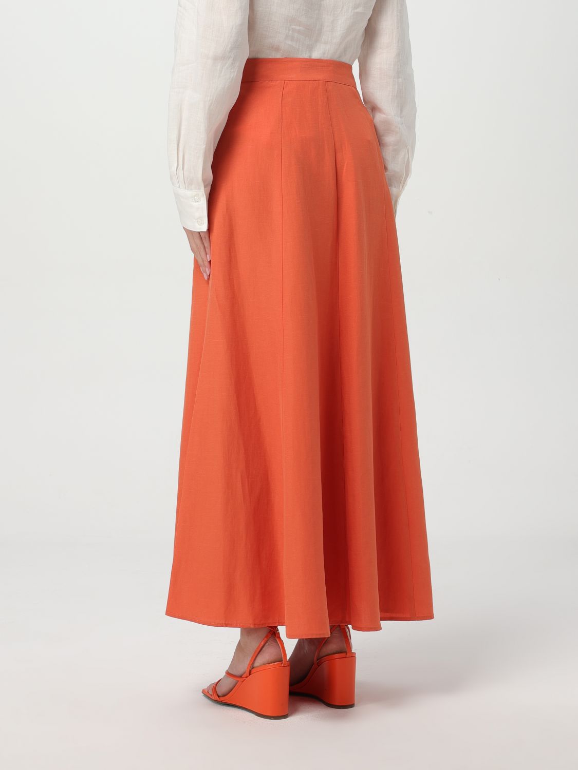 Skirt LIU JO Woman color Orange