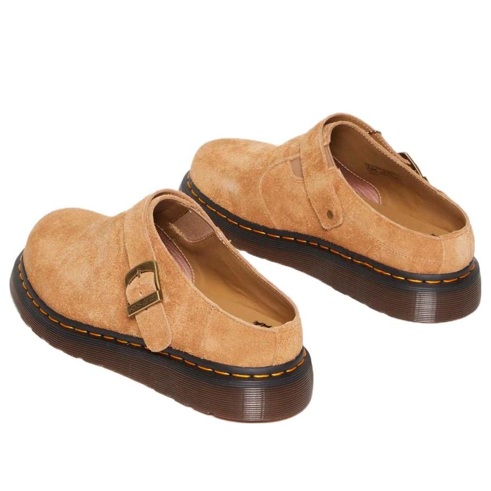 Isham Desert Oasis Suede Mules 'Sand Tan'