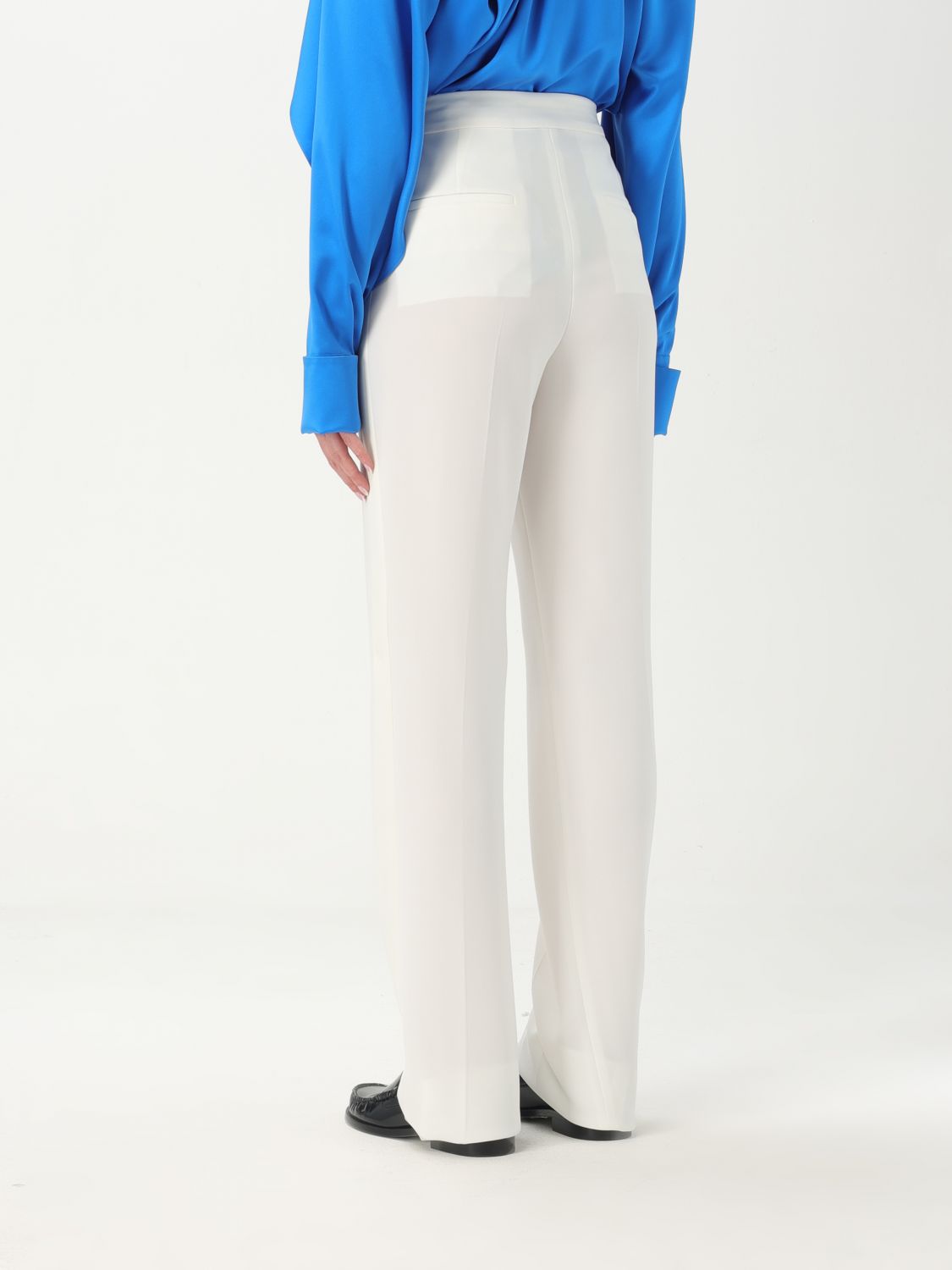 Pants MAX MARA Woman color White