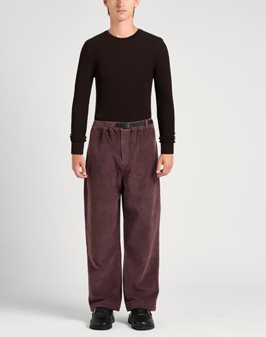 Man Sweater Brown Size 36 Virgin Wool