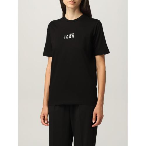 Logo-print cotton T-shirt - Black