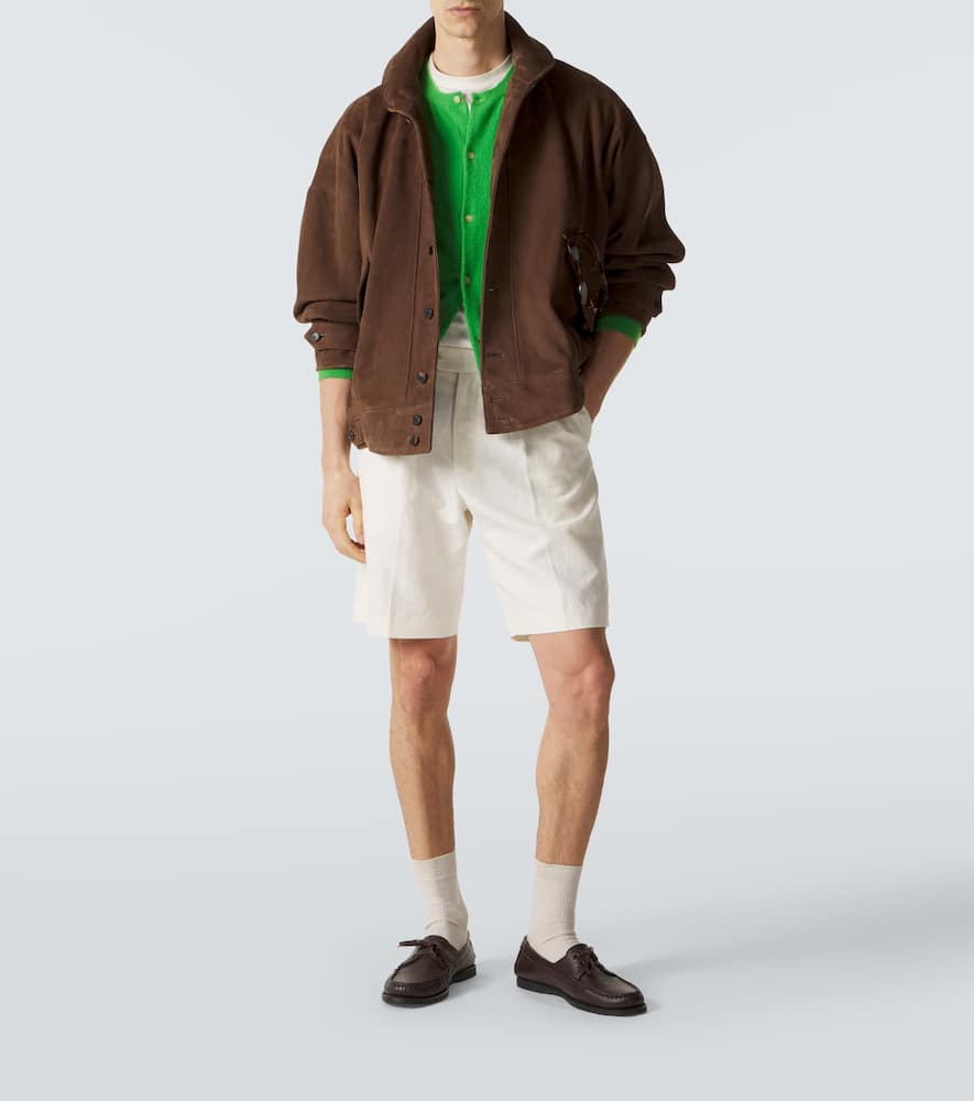 Cashmere and cotton cardigan