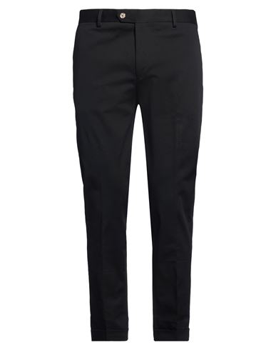 Man Pants Black Size 36 Cotton, Elastane