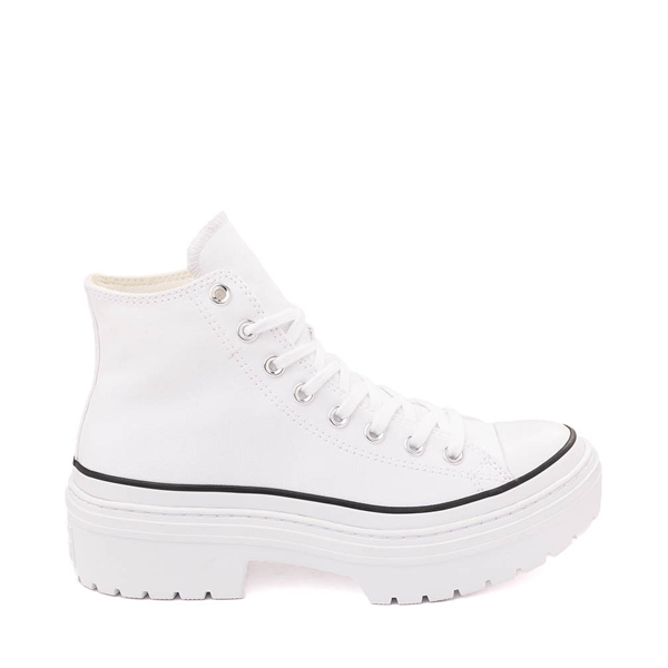 Womens Converse Chuck Taylor All Star Lugged Heel High-Top Sneaker - White