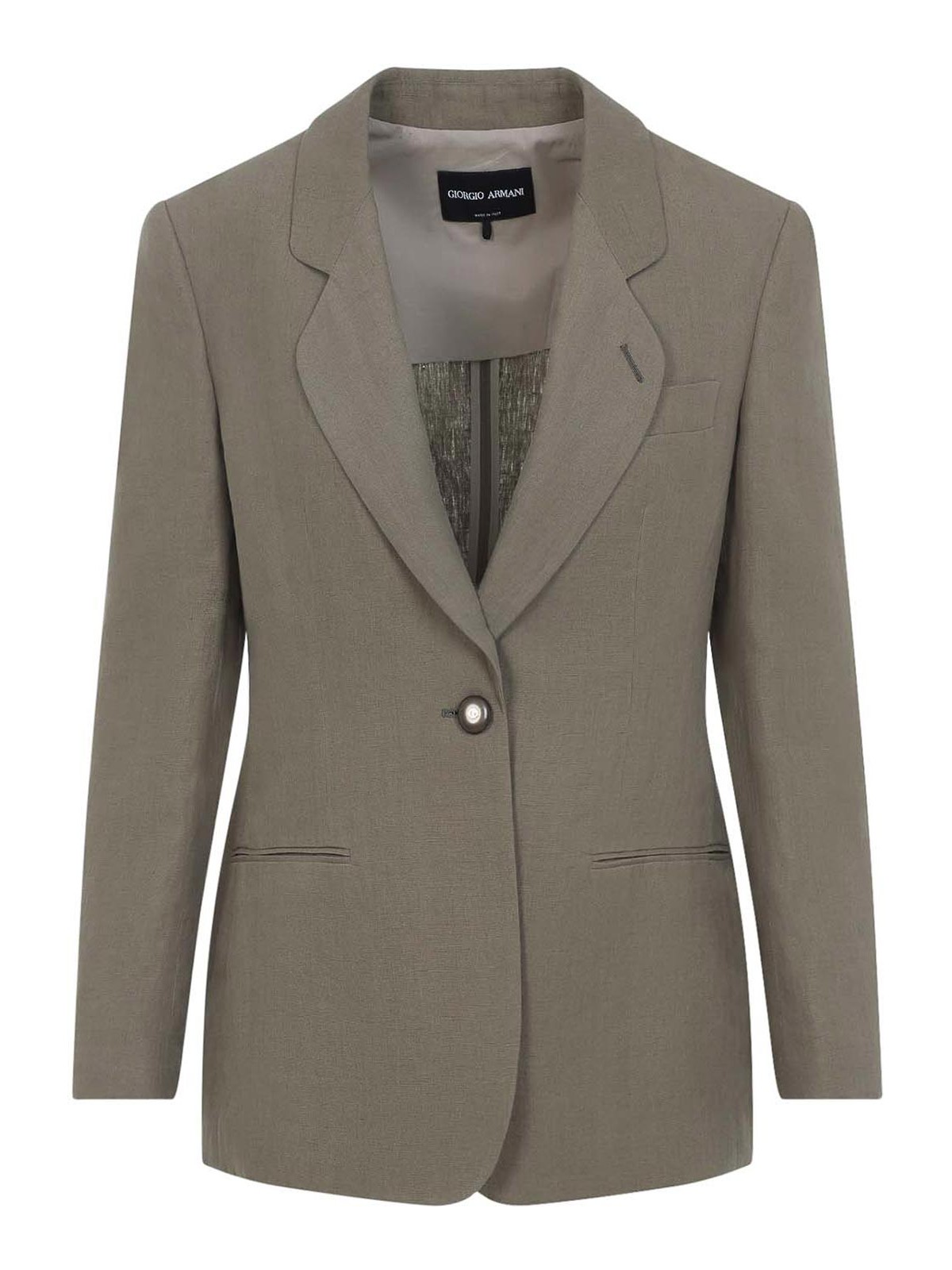 Giorgio Armani - tailored blazer jacket back vent notched lape