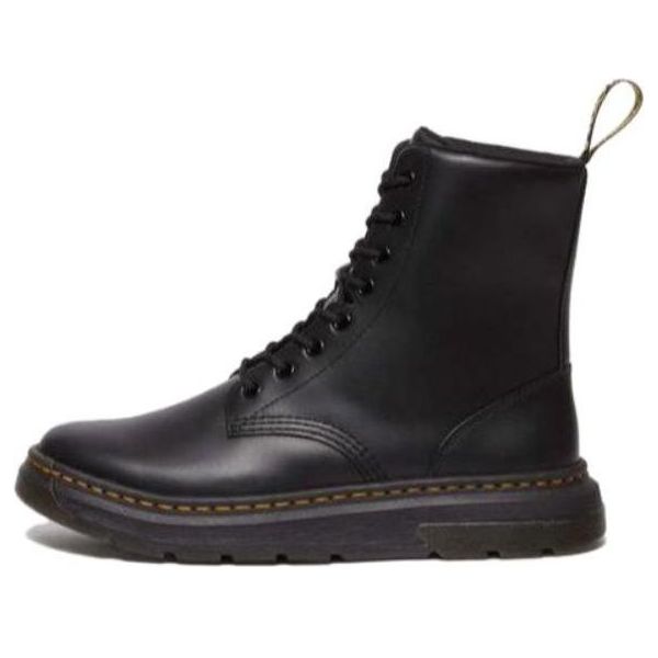 Crewson Classic Leather Everyday Boots 'Black'