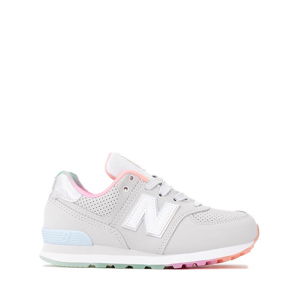New Balance 574 Athletic Shoe - Little Kid - Grey / Multicolor
