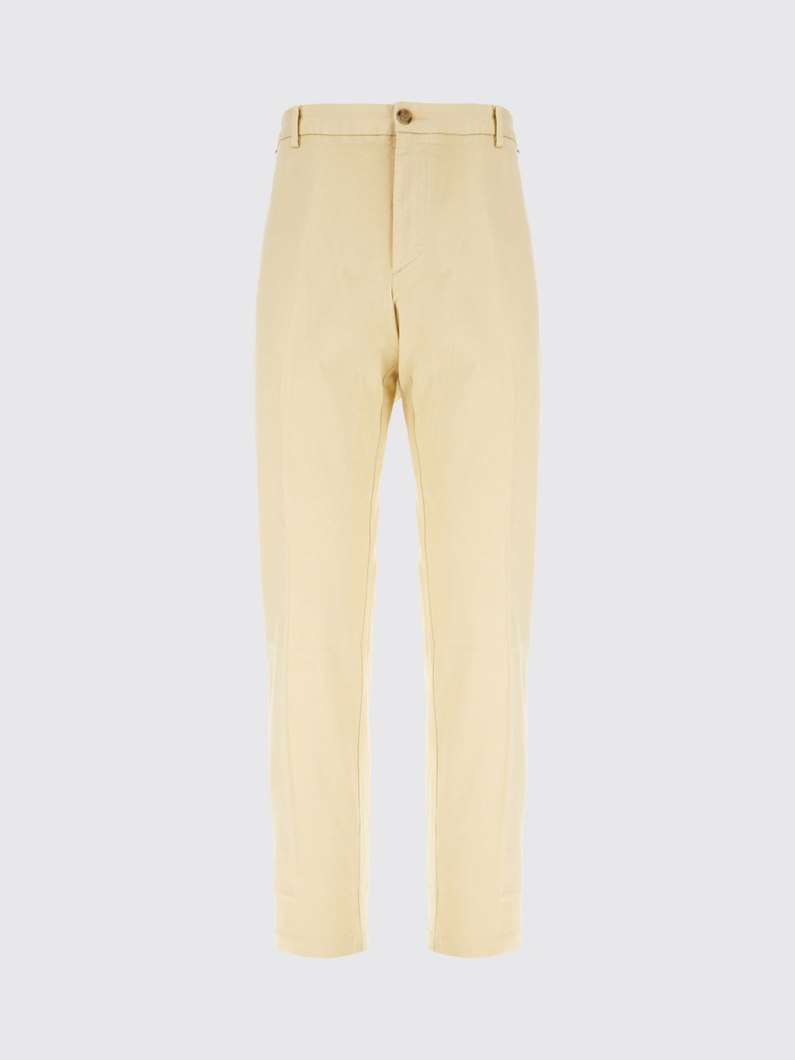 Tapered cotton trousers - Blue