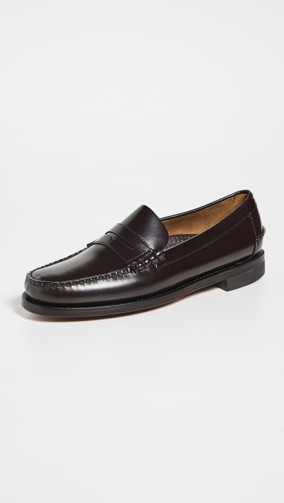 Classic Dan Leather Loafers Dk Coffee