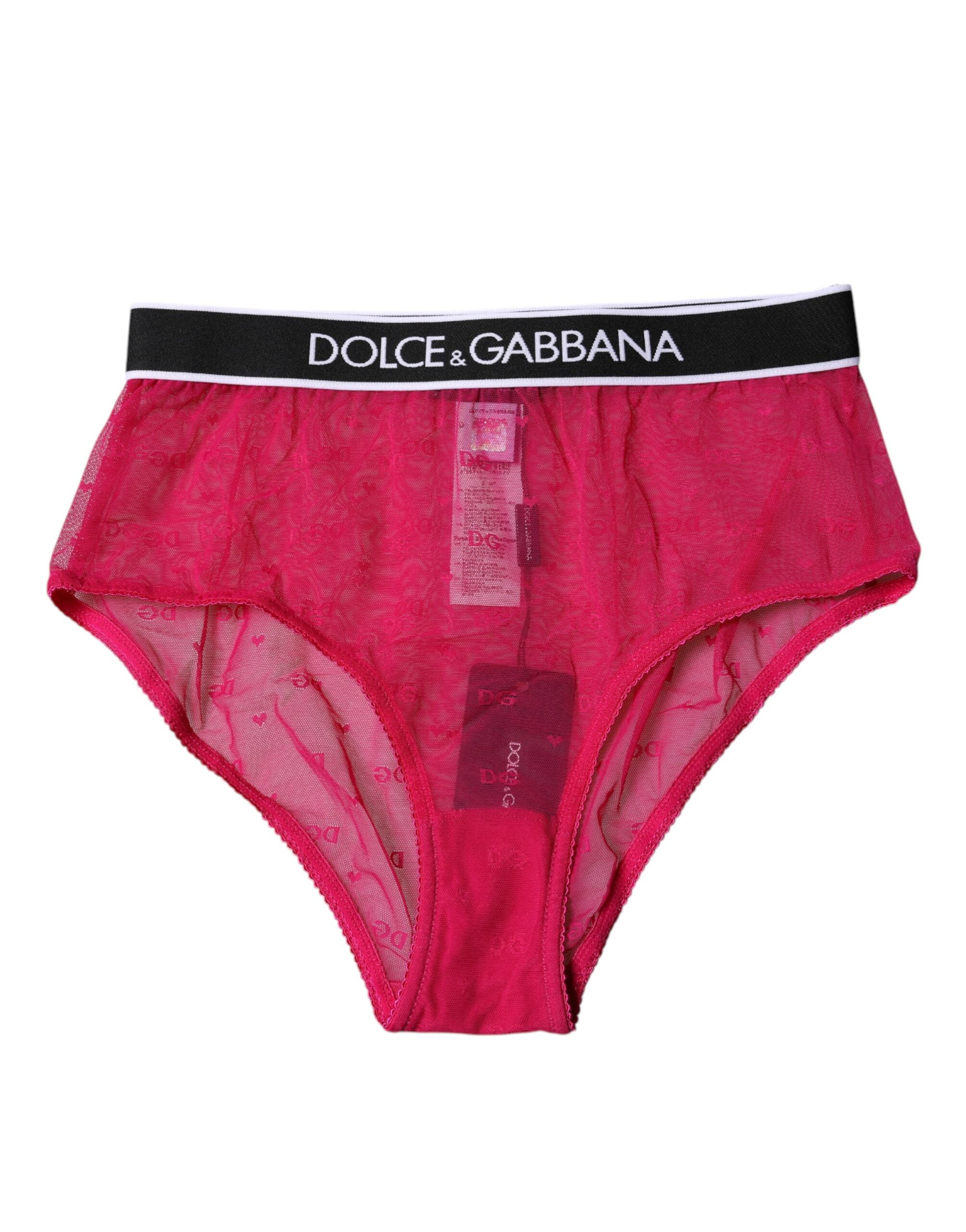 Tulle Nylon Panty — Pink