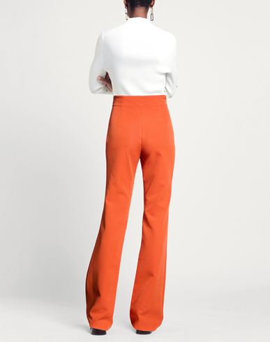 Woman Pants Orange Size 4 Polyamide, Elastane
