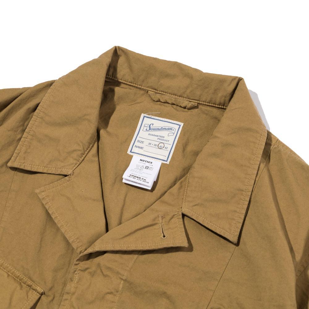 Albany Fatigue Jacket Khaki Beige