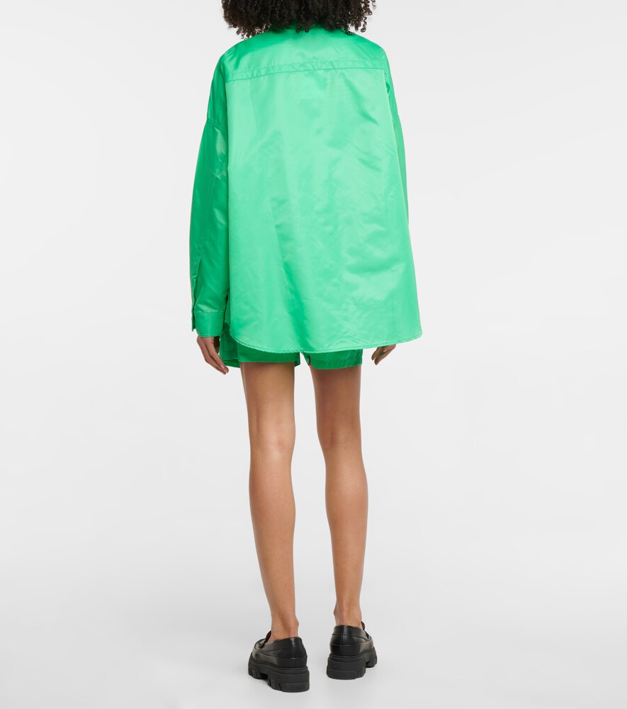 Perla shirt jacket and shorts set