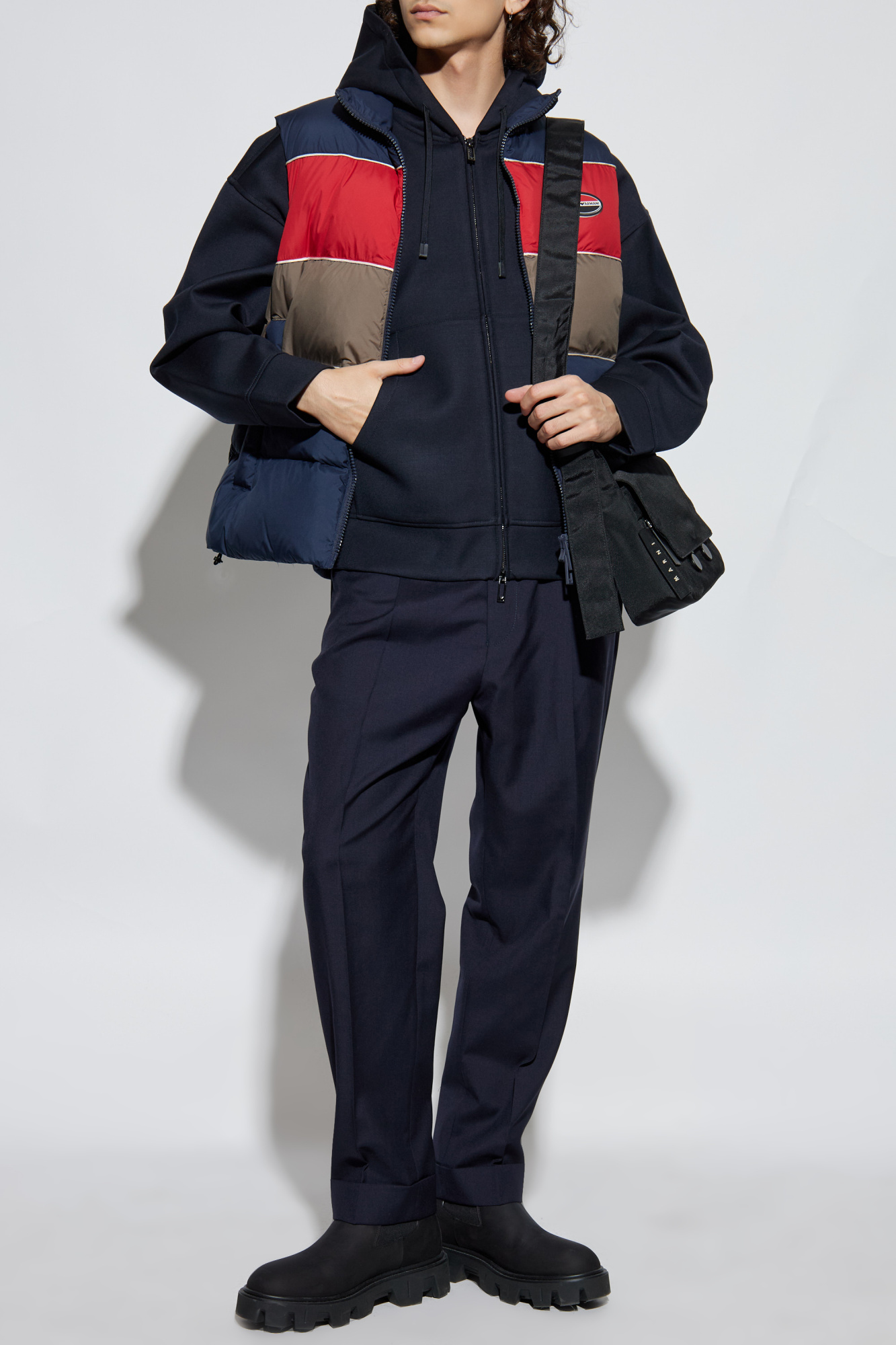 Hoodie, Men's, Navy Blue