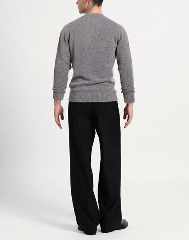 Man Sweater Grey Size 38 Cashmere, Silk, Polyester