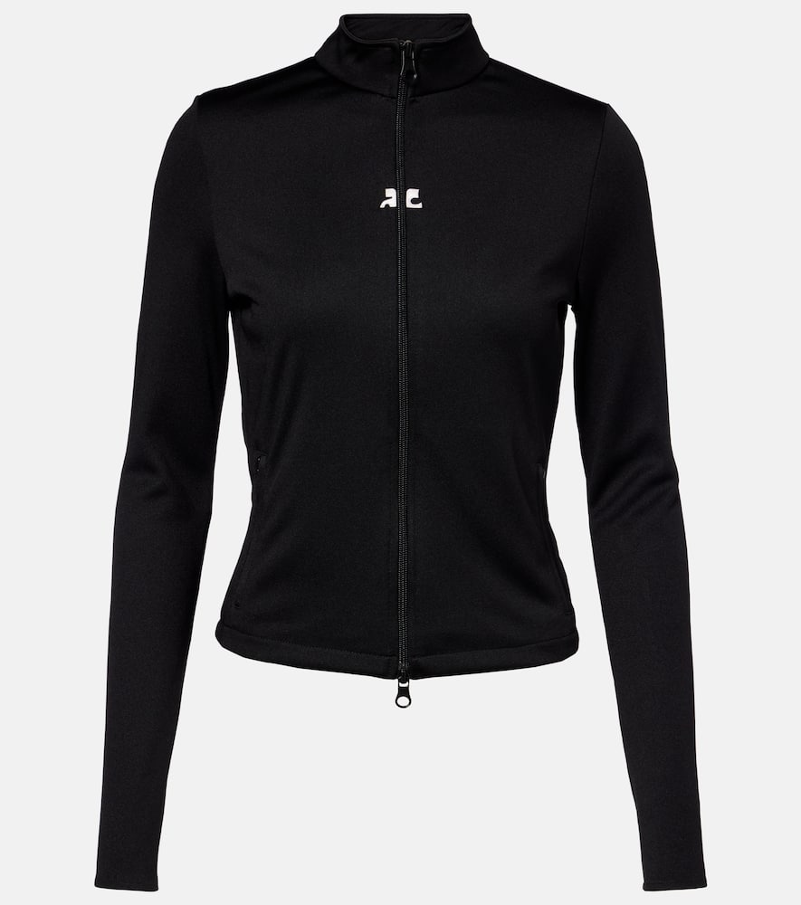 Courrèges Interlock jersey track jacket