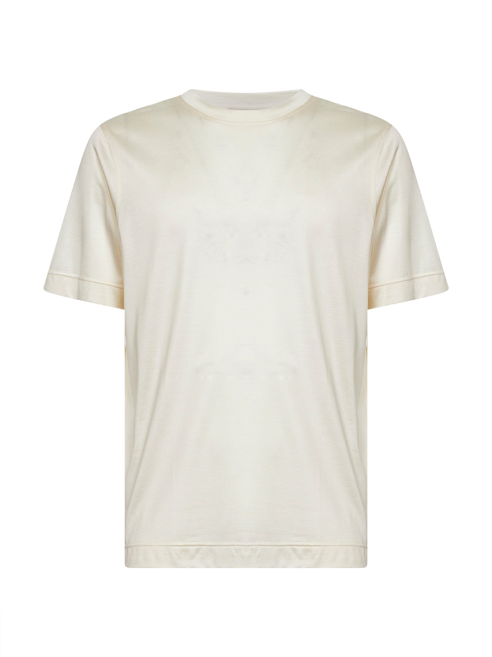 Silk Jersey T-Shirt — White