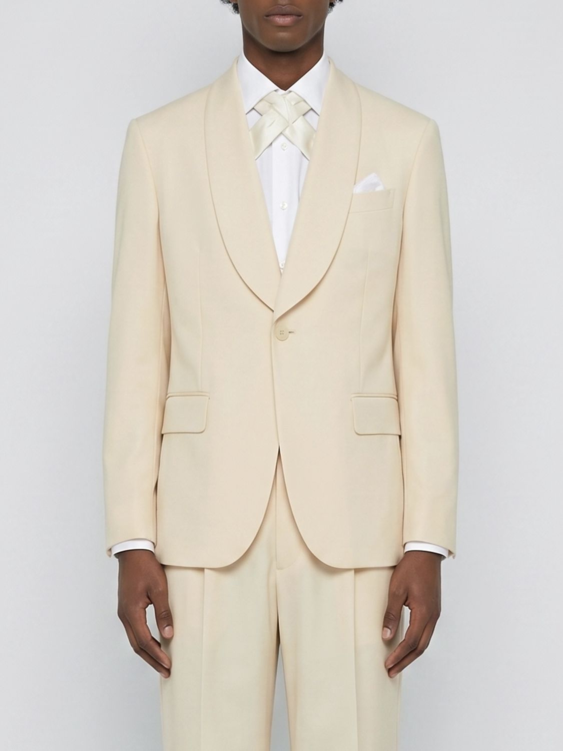 Jacket Men color Cream