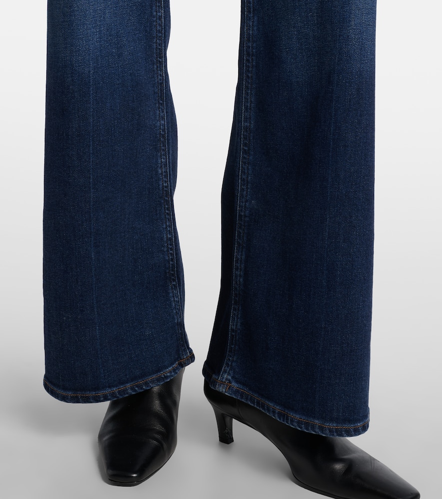 Kimberly mid-rise flared jeans
