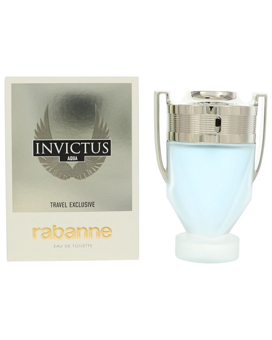 Men's 3.4Oz Invictus Aqua Edt Spray