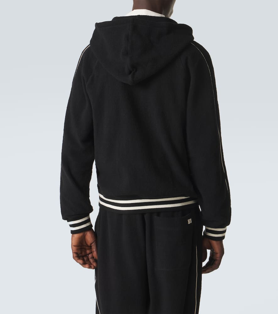 Prince cotton-blend terry hoodie