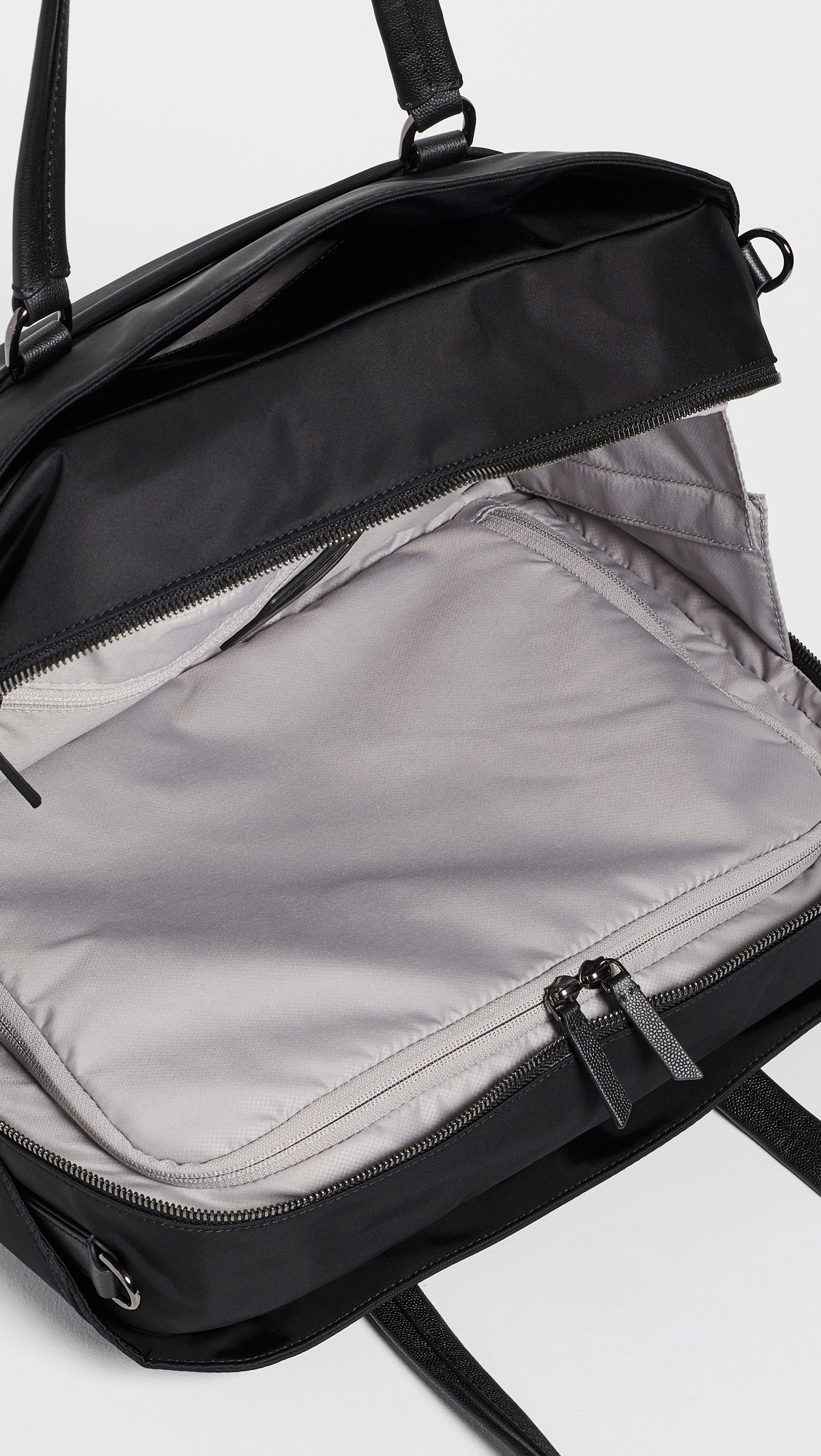 Montclair Boarding Tote Bag Black/Gunmetal One Size