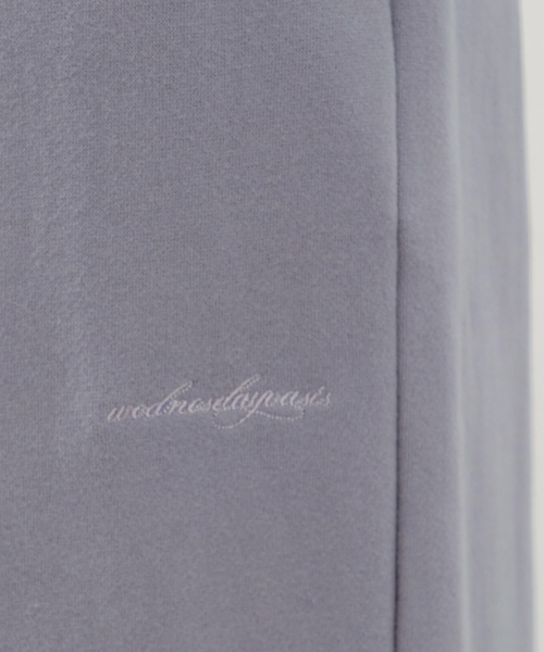 Warm-Up Basic Fleece Wide Sweatpants_LIGHT PURPLE