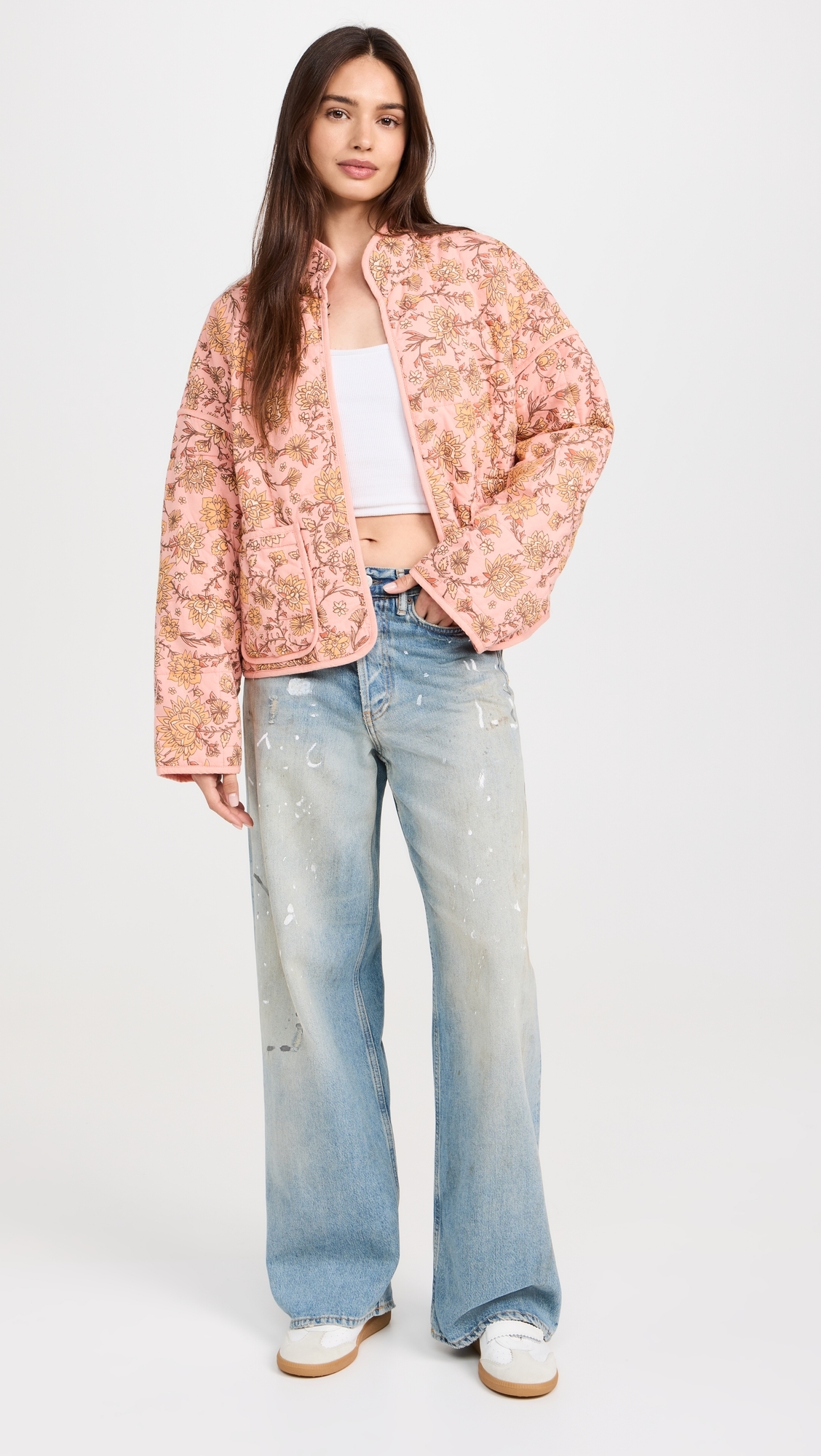 Chloe Jacket Peach Combo