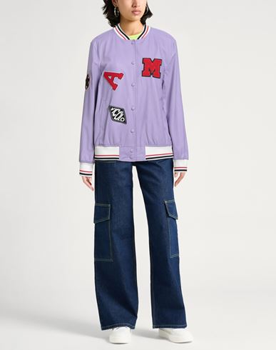 Woman Jacket Lilac Size S Viscose, Polyurethane, Nylon