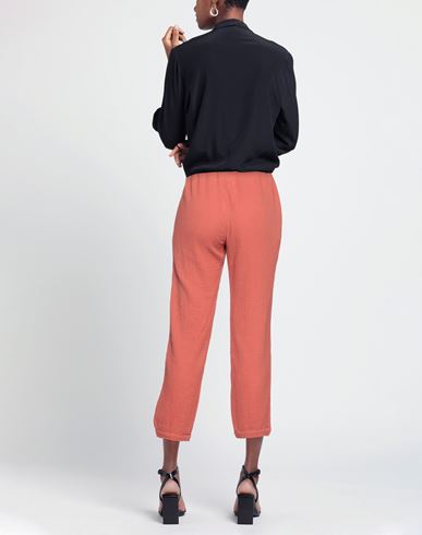 Woman Pants Rust Size M Cotton