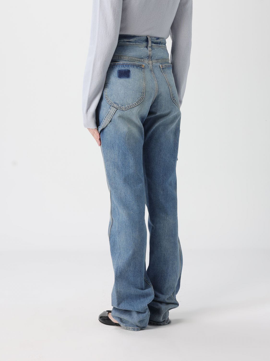 Jeans Woman color Gnawed Blue