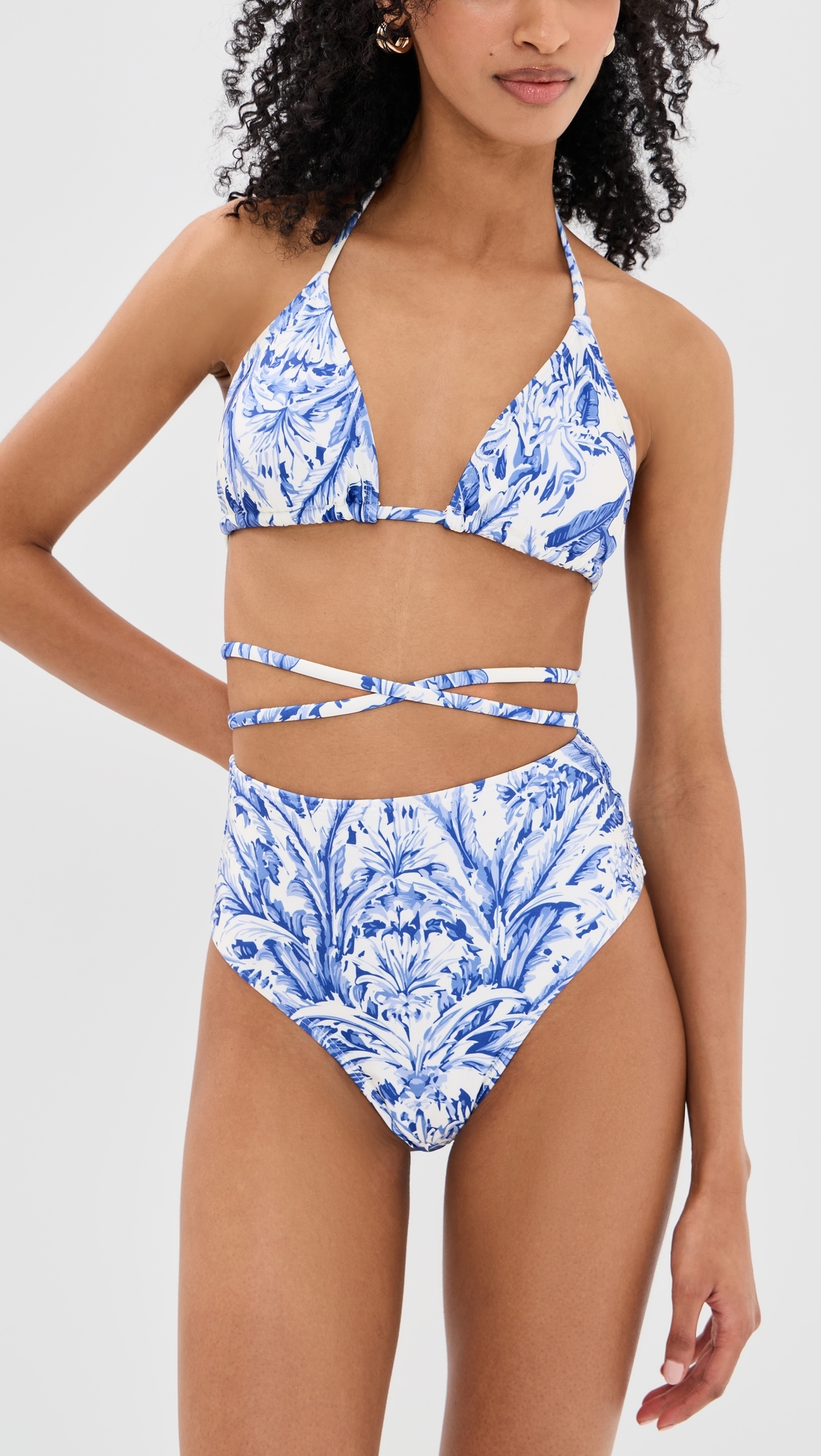 Maai Swim Bikini Set Toile Blue